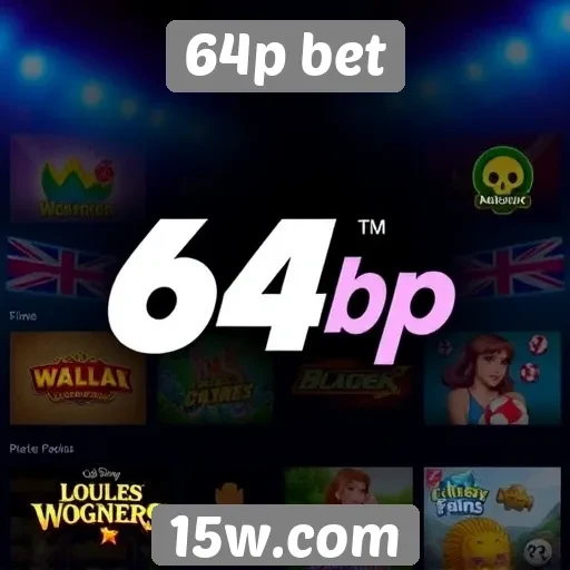 Principais jogos disponíveis na 64p bet